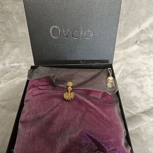 NIB OVCIO Fushia Cashmere Flexknit Wrap 30 X 72